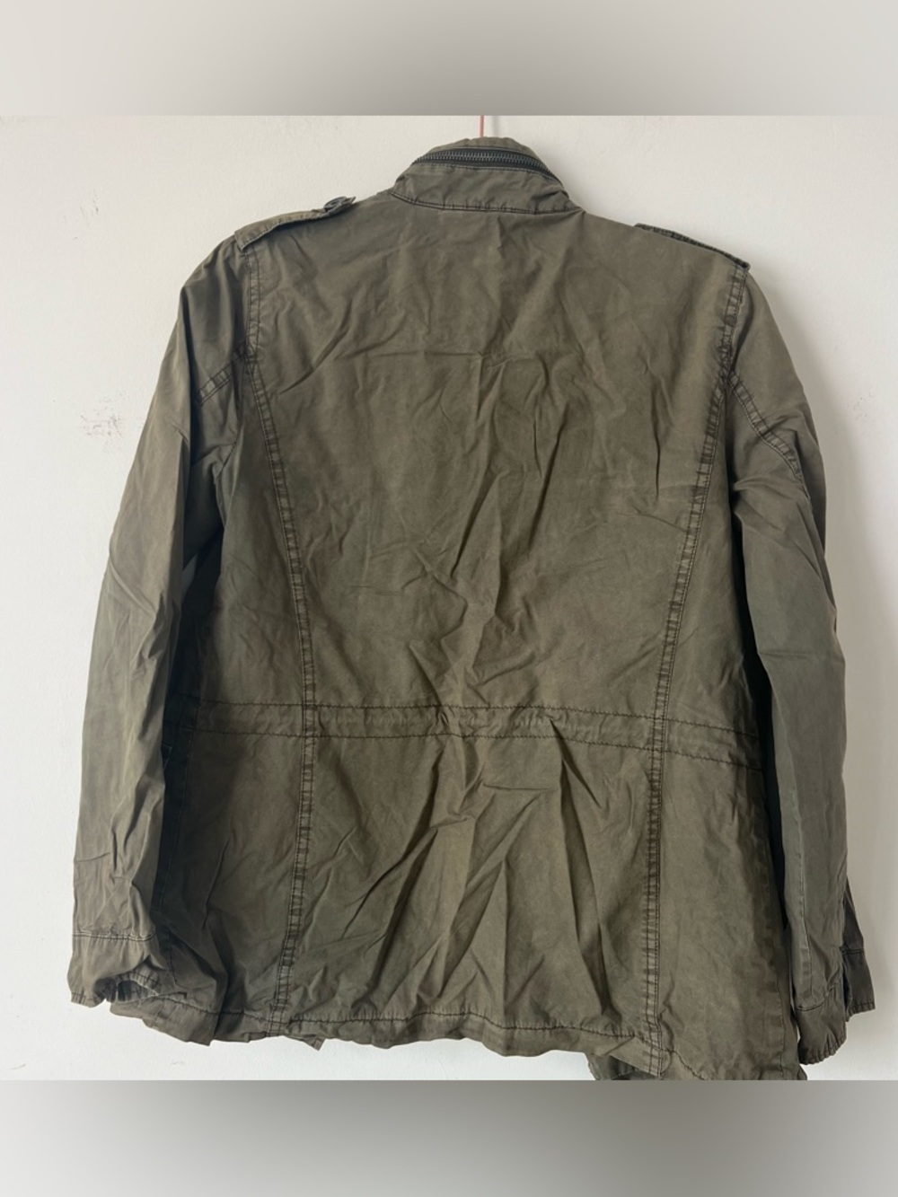 Levi’s Utility Jacket Olive Green Military Style XS Lightweight Field - Picture 5 of 5